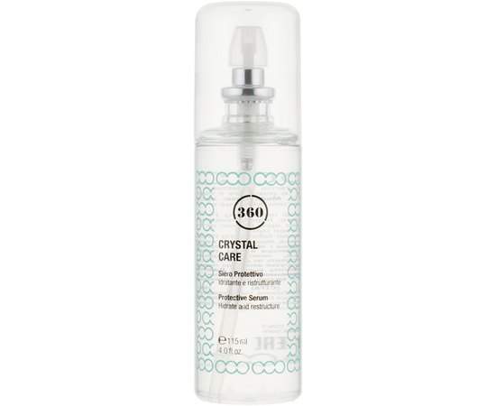 Термозащитная сыворотка для восстановления волос Kaaral 360 Crystal Care Protective Serum, 115 ml, изображение 2