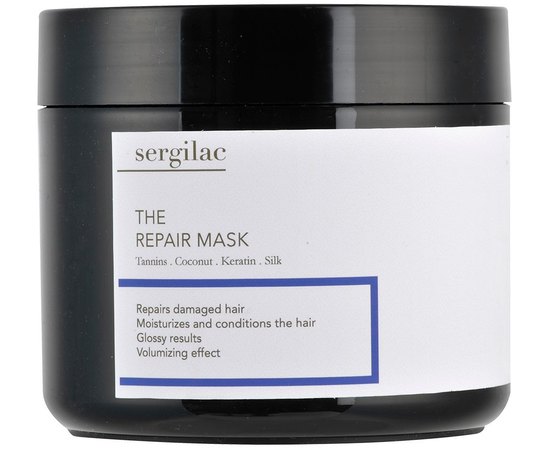 Восстанавливающая маска для волос Sergilac The Repair Mask, 500 ml
