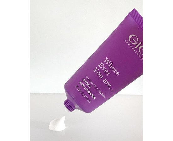 Лосьон для тела увлажняющий Gigi Hemp Seed Oil & Shea Butter Intense Body Hydrating, 75 ml, изображение 3