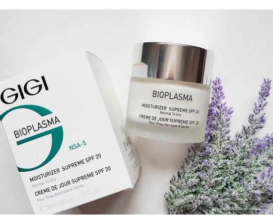 Gigi Bioplasma Moist Dry SPF20 Зволожуючий крем для сухої шкіри, 50 мл, фото _ab__is.image_number.default