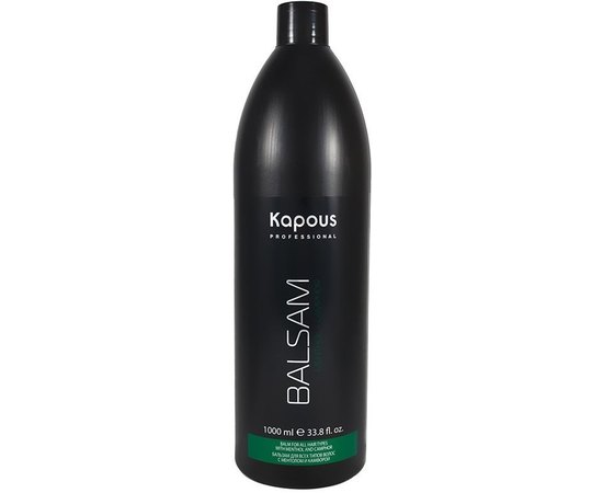 Kapous Professional Balm Бальзам для всіх типів волосся з ментолом і маслом камфори, 1000 мл, фото _ab__is.image_number.default