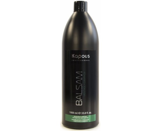 Kapous Professional Balm Бальзам для всіх типів волосся з ментолом і маслом камфори, 1000 мл, фото _ab__is.image_number.default