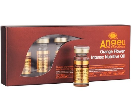 Інтенсивне живильне масло апельсина Angel Professional Paris Provence Orange Flower Intense Nutritive Oil, 10x5 ml, фото _ab__is.image_number.default