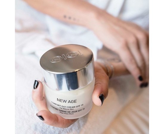 Крем-комфорт дневной SPF15 Gigi New Age Comfort Day Cream, 50 ml, изображение 5
