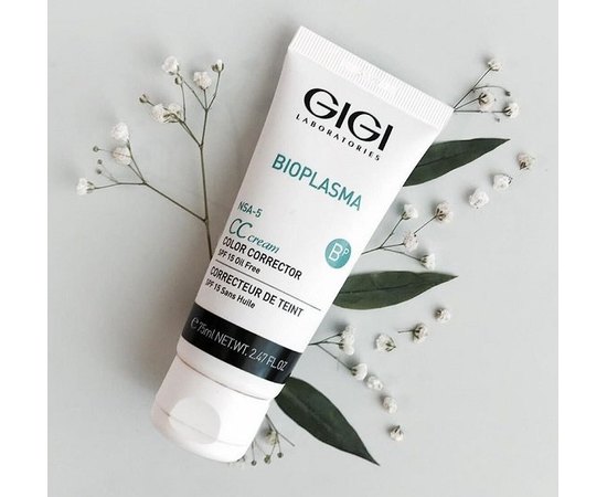 Крем регулятор цвета кожи Gigi Bioplasma.