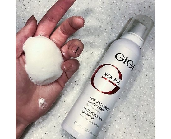 Gigi New Age Foaming Mask Мус-маска 12-ти годинний ліфтинг, 140 мл, фото _ab__is.image_number.default