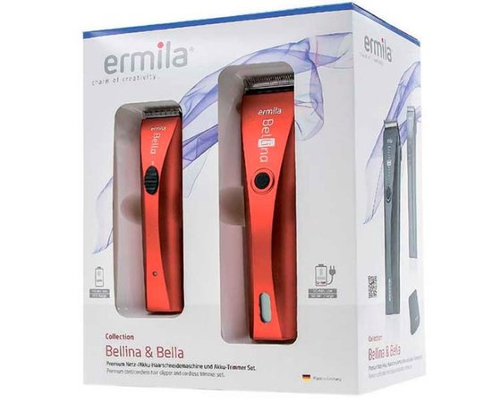 Набор машинок для стрижки Ermila Bellina & Bella Collection, изображение 4