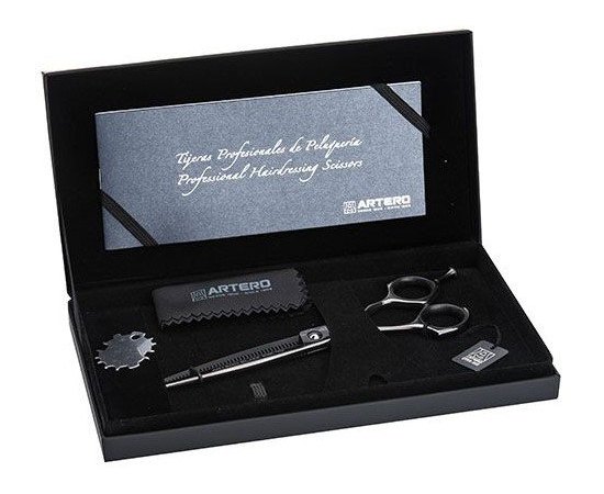 Ножницы парикмахерские филировочные Artero Black 40 6.5" Т65465, изображение 5