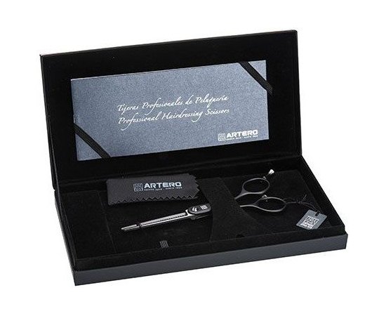 Ножиці перукарські філірувальні Artero Black Symmetric 28 5.5" Т48355, фото _ab__is.image_number.default