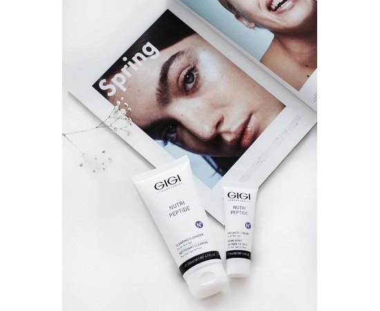 Очищающий гель Gigi Nutri Peptide Clearing Cleanser, 200 ml, изображение 5