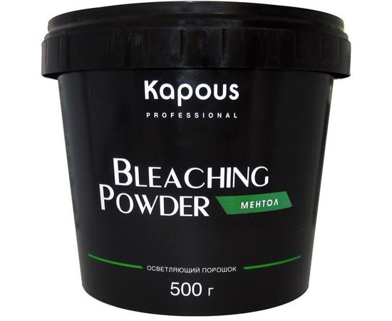 Осветляющая пудра для волос Ментол Kapous Bleaching Powder Menthol.