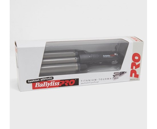 Babyliss 2269 TTE TITANIUM-TOURMALINE TRIPLE BARREL Плойка хвиля, фото _ab__is.image_number.default