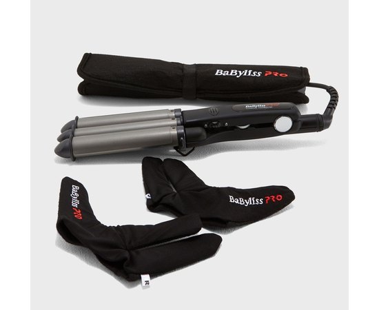Babyliss 2269 TTE TITANIUM-TOURMALINE TRIPLE BARREL Плойка хвиля, фото 