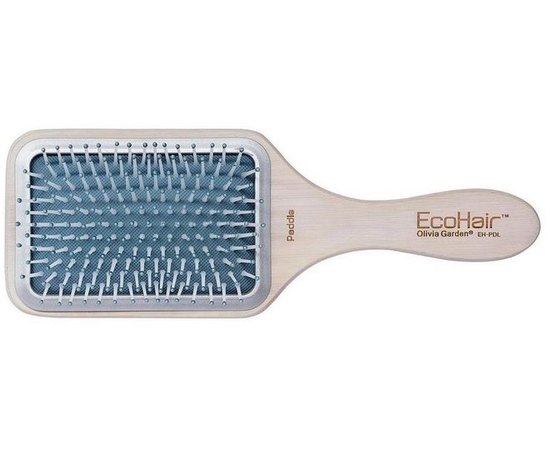 Щетка бамбуковая Olivia Garden Eco Hair Paddle, OGBEHPDL, изображение 2