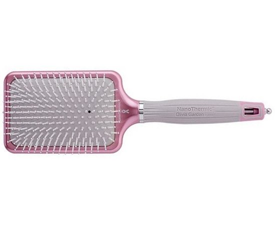 Щетка массажная Olivia Garden NanoThermic Ceramic+Ion Think Pink, изображение 2