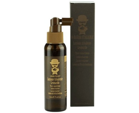 Трівалентний лосьйон для волосся Barba Italiana Leonardo Hair Lotion, 100 ml, фото _ab__is.image_number.default