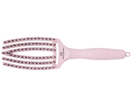 Щетка для волос розовая Olivia Garden Finger Brush Combo Medium PASTEL Pink. Щетка для волос розовая Olivia Garden Finger Brush Combo Medium PASTEL Pink.