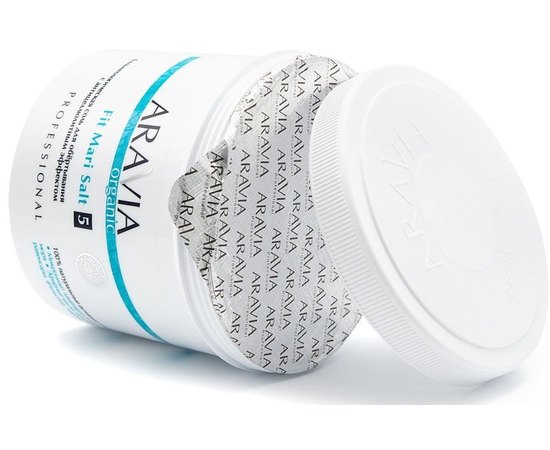 Бальнеологическая соль для обёртывания с антицеллюлитным эффектом Aravia Professional Organic Fit Mari Salt, 750 g, изображение 5