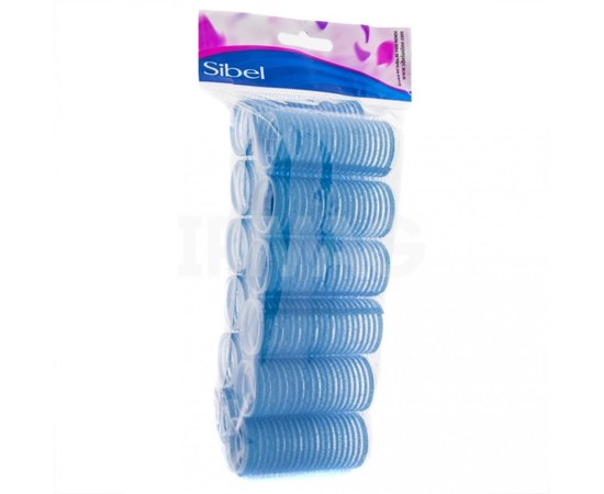 Бигуди для волос на липучке Sibel, 12 шт, изображение 2