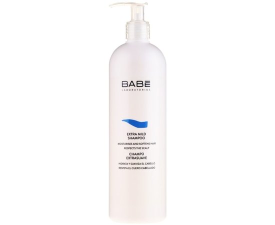 Экстрамягкий шампунь для волос Babe Laboratorios Extra Mild Shampoo, изображение 3