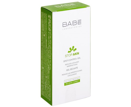 Babe Laboratorios Stop AKN Spot Control Stick Гель - олівець для проблемної шкіри, 8 мл, фото _ab__is.image_number.default Babe Laboratorios Stop AKN Spot Control Stick Гель - олівець для проблемної шкіри, 8 мл, фото _ab__is.image_number.default