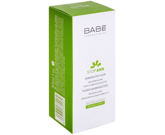 Babe Laboratorios Stop AKN Keratolytic Fluid Кератолітичний флюїд, 30 мл, фото _ab__is.image_number.default
