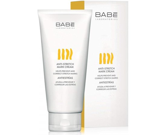 Крем от растяжек Babe Laboratorios Anti-Stretch Mark, 200 ml, изображение 2