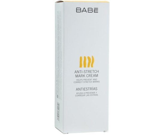 Крем от растяжек Babe Laboratorios Anti-Stretch Mark, 200 ml, изображение 4
