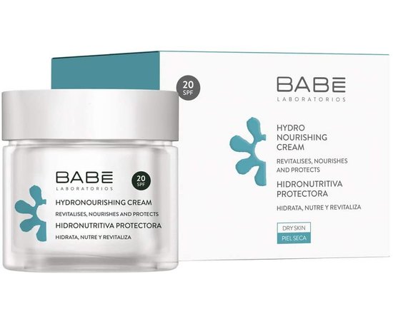 Babe Laboratorios Hydronourishing Cream SPF20 Зволожуючий живильний крем, 50 мл, фото _ab__is.image_number.default
