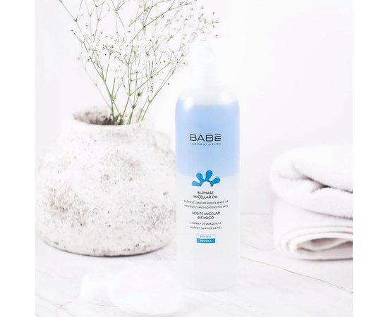 Babe Laboratorios Bi-Phase Micellar Oil Двофазне міцелярне масло для демакіяжу, 250 мл, фото _ab__is.image_number.default