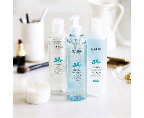 Babe Laboratorios Bi-Phase Micellar Oil Двофазне міцелярне масло для демакіяжу, 250 мл, фото _ab__is.image_number.default