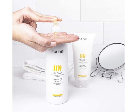 Масляное мыло для проблемной кожи Babe Laboratorios Oil Soap, изображение 5