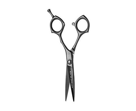 Ножницы парикмахерские прямые Artero Black 5.5" Т44455, изображение 2 Ножницы парикмахерские прямые Artero Black 5.5" Т44455, изображение 2