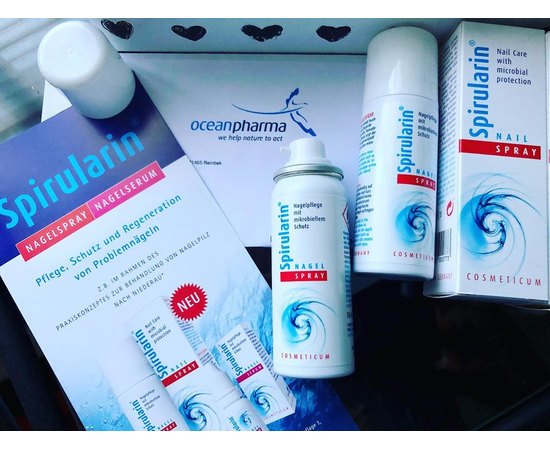 Противогрибковый спрей для ногтей Spirularin Nagel Spray, 50 ml, изображение 4 Противогрибковый спрей для ногтей Spirularin Nagel Spray, 50 ml, изображение 4