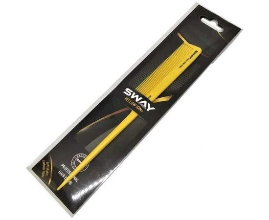 Расческа со шпикулем Sway Yellow Comb Ion+ 002, 130 002, изображение 3