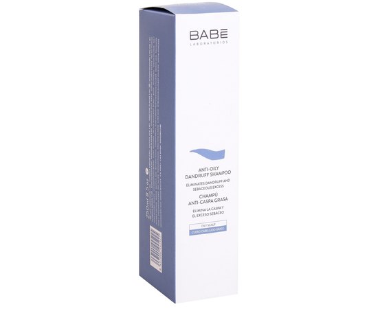 Babe Laboratorios Anti-Oily Dandruff Shampoo Шампунь від лупи для жирної шкіри голови, 250 мл, фото _ab__is.image_number.default
