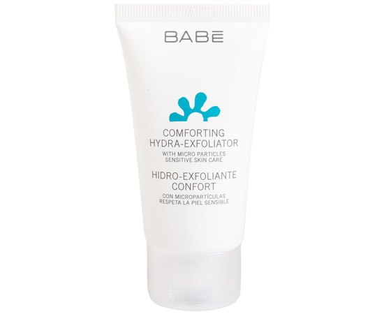 Скраб для лица мягкий увлажняющий Babe Laboratorios Comforting Hydra-Exfoliator, 50 ml
