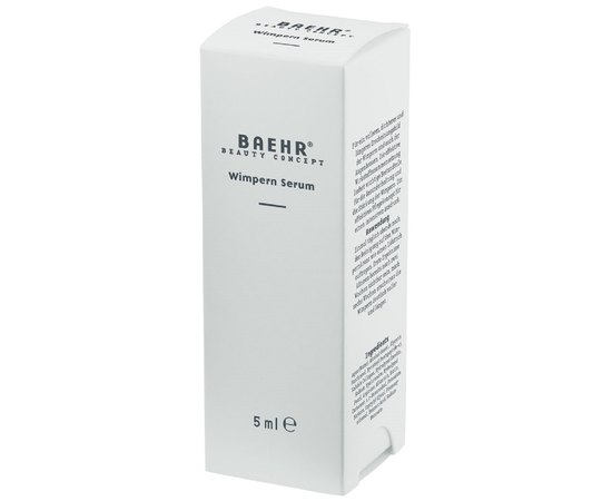 Сыворотка Baehr для ресниц и бровей.