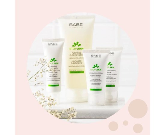 Babe Laboratorios Stop AKN Astringent Tonic Lotion Тонік для звуження пор, 250 мл, фото _ab__is.image_number.default