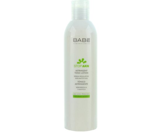 Babe Laboratorios Stop AKN Astringent Tonic Lotion Тонік для звуження пор, 250 мл, фото _ab__is.image_number.default