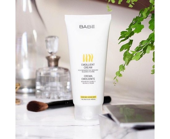 Babe Laboratorios Emollient Cream Зволожуючий крем для проблемної сухої шкіри, 200 мл, фото _ab__is.image_number.default