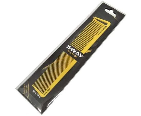 Комбинированная расческа Sway Yellow Ion+ 006, 130 006, изображение 3