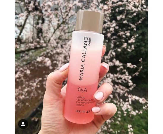 Лосьон для демакияжа век Maria Galland 65A Eye Makeup Remover Lotion, 100 ml, изображение 3