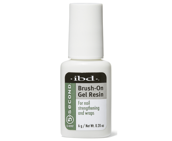 IBD Brush-On Gel Resin Клей на основі смоли з пензликом, 6 г (33201), фото 