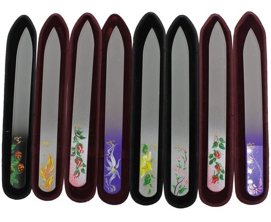 Пилочка стеклянная с ручной росписью SPL, 95-1152, изображение 3