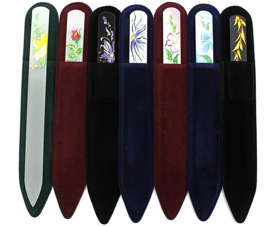 Пилочка стеклянная с ручной росписью SPL, 95-1352, изображение 2