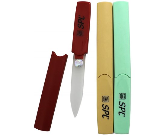 Пилочка стеклянная в пластиковом чехле SPL, 98-902, изображение 2