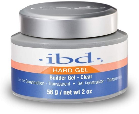 Прозрачный гель для наращивания ногтей  IBD Soak Off Clear Gel, 14 ml