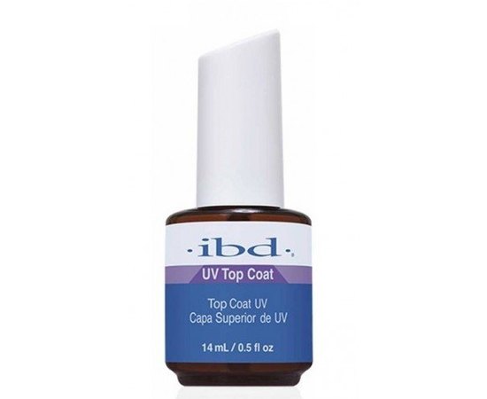 Верхнее покрытие для лака УФ-быстросохнущее IBD UV Topcoat, 14 ml