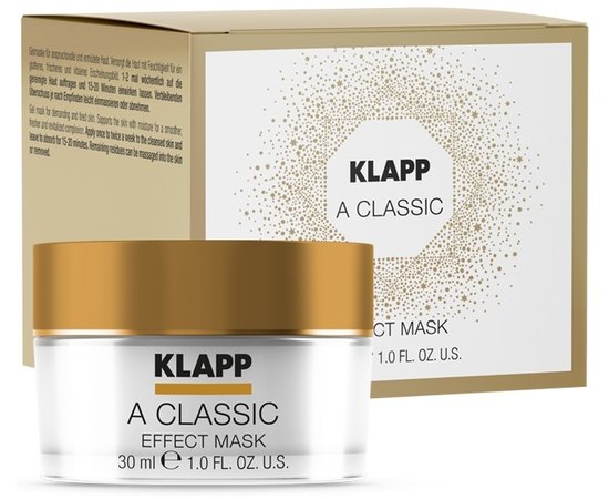 Маска гелевая А Классик Эффект Klapp A Classic Effect Mask, 50 ml, изображение 3